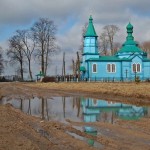 Adam Falkowski: Przedwiośnie … - Cerkiew parafialna Pw. Św. Proroka Eliasza w Podbielu - (Gmina Bielsk Podlaski, Powiat Bielski) - województwo podlaskie.